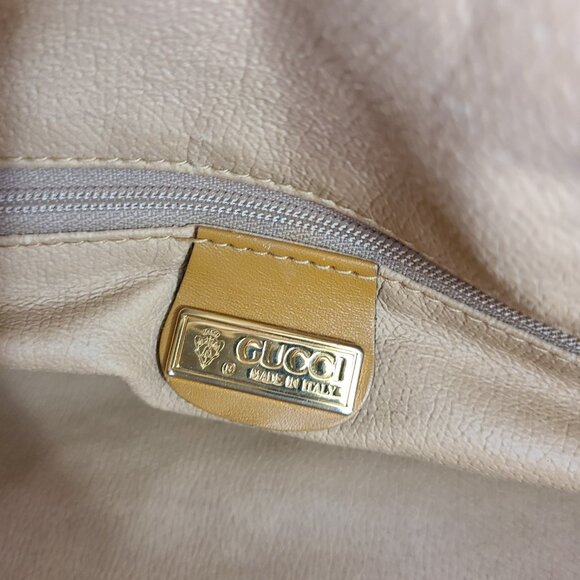 Vintage Gucci Micro GG Duffle Travel Bag Brown - Picture 6 of 12